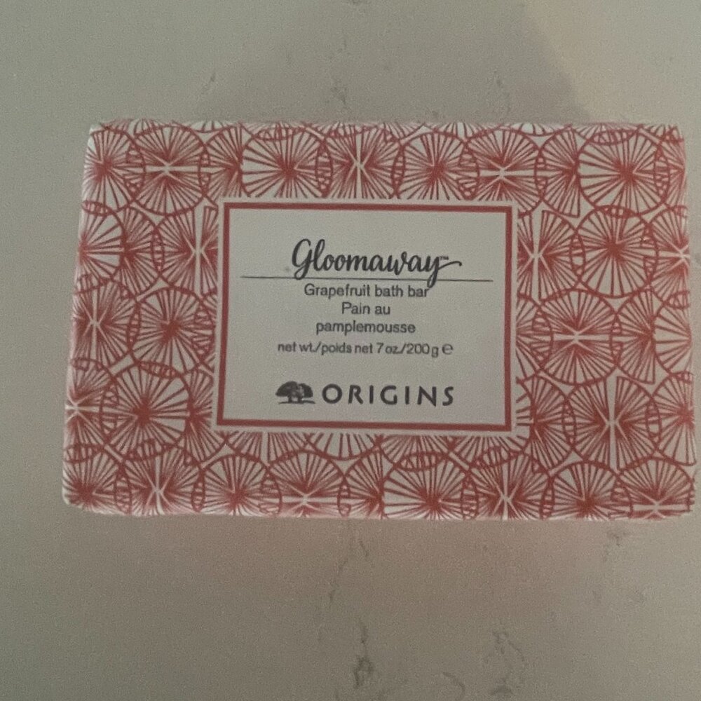 Origins Gloomsaway Grapefruit Bathbar, 7 oz,‎ NWT